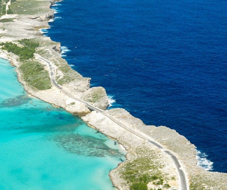 Glass Window Bridge, Bahamas